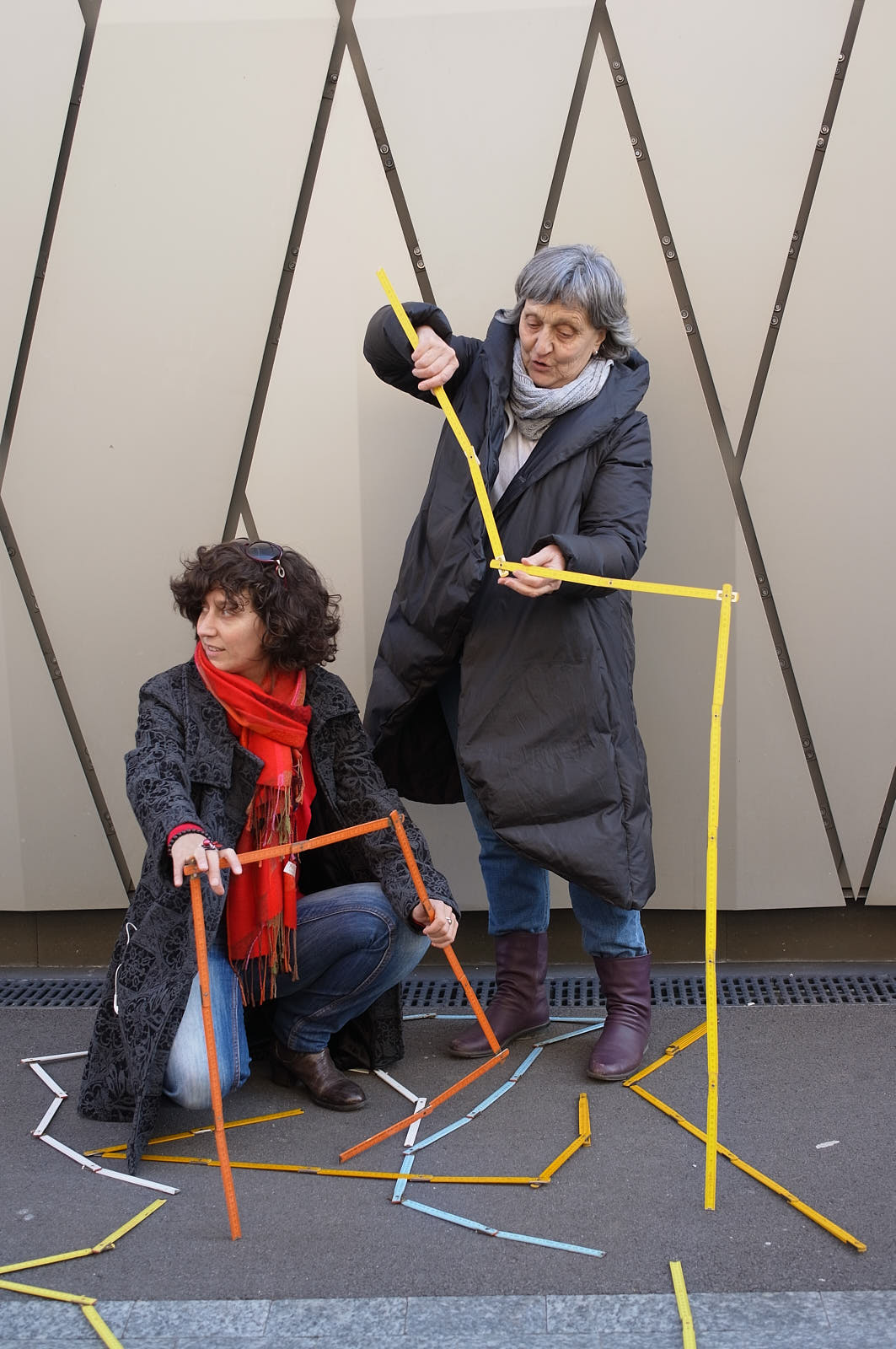 Equipe à l’initiative du projet pilote “Tu m’as vu?” Catherine Froidevaux (à droite) et Carole-lyne Klay