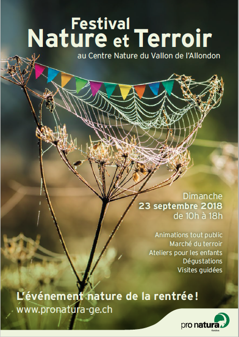 Affiche Nature et Terroir de Pro Natura 2018
